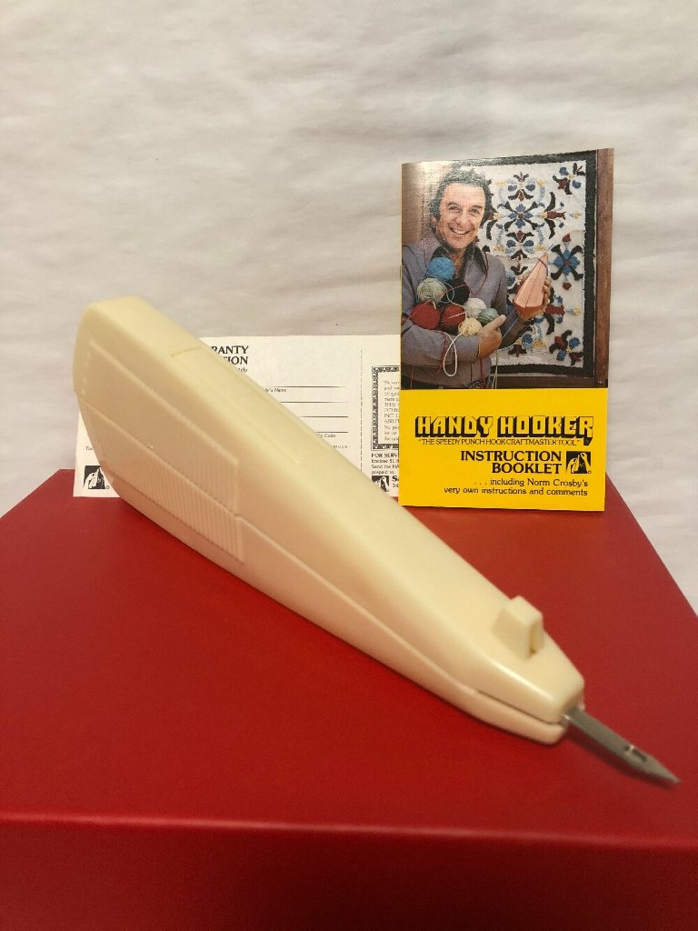 1975 Handy Hooker Punch Hook Tool for Rug Making